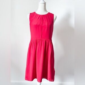 Madewell Red Mini Babydoll Dress